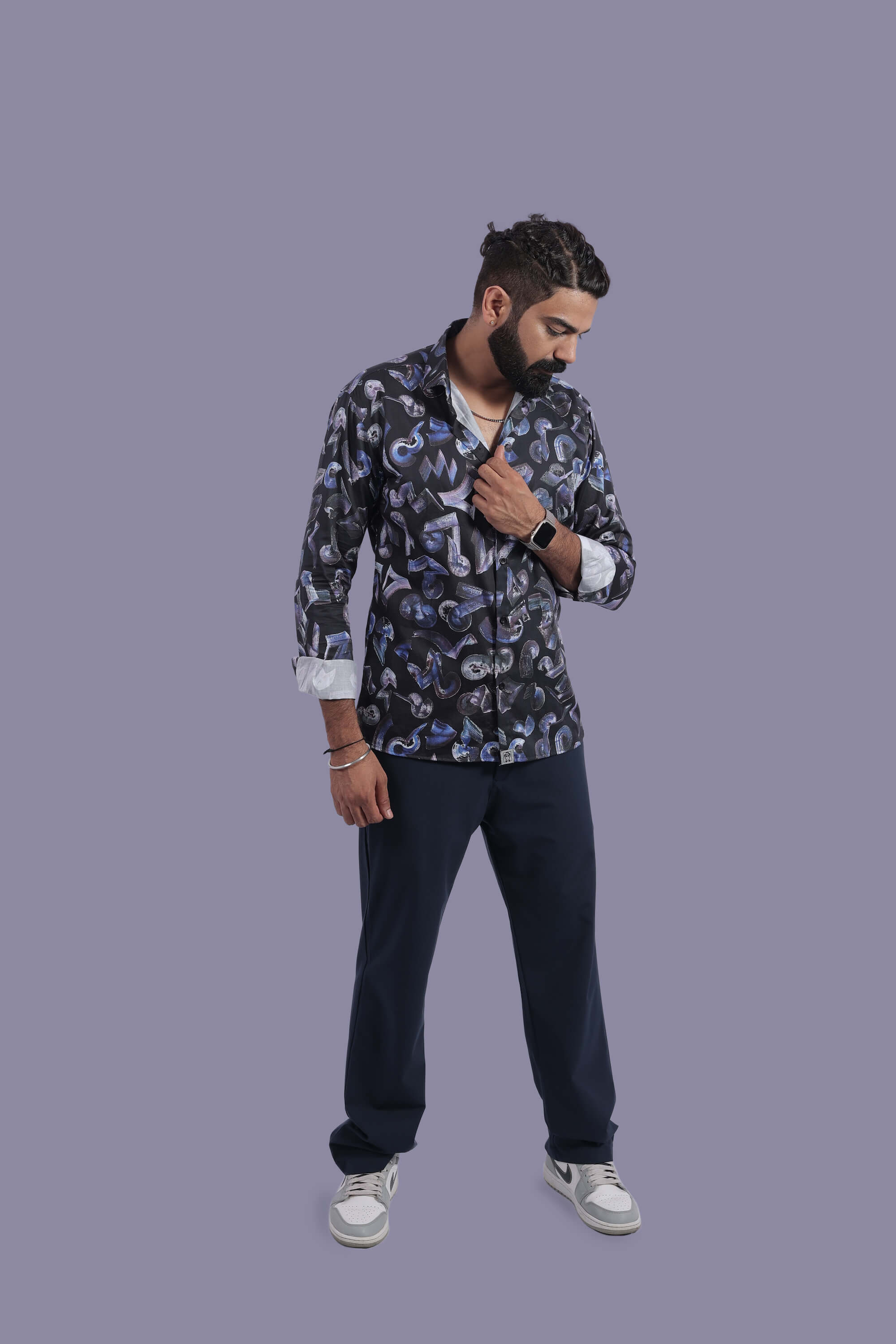 Eternal Design Relax Fit Full Sleeves Shirts