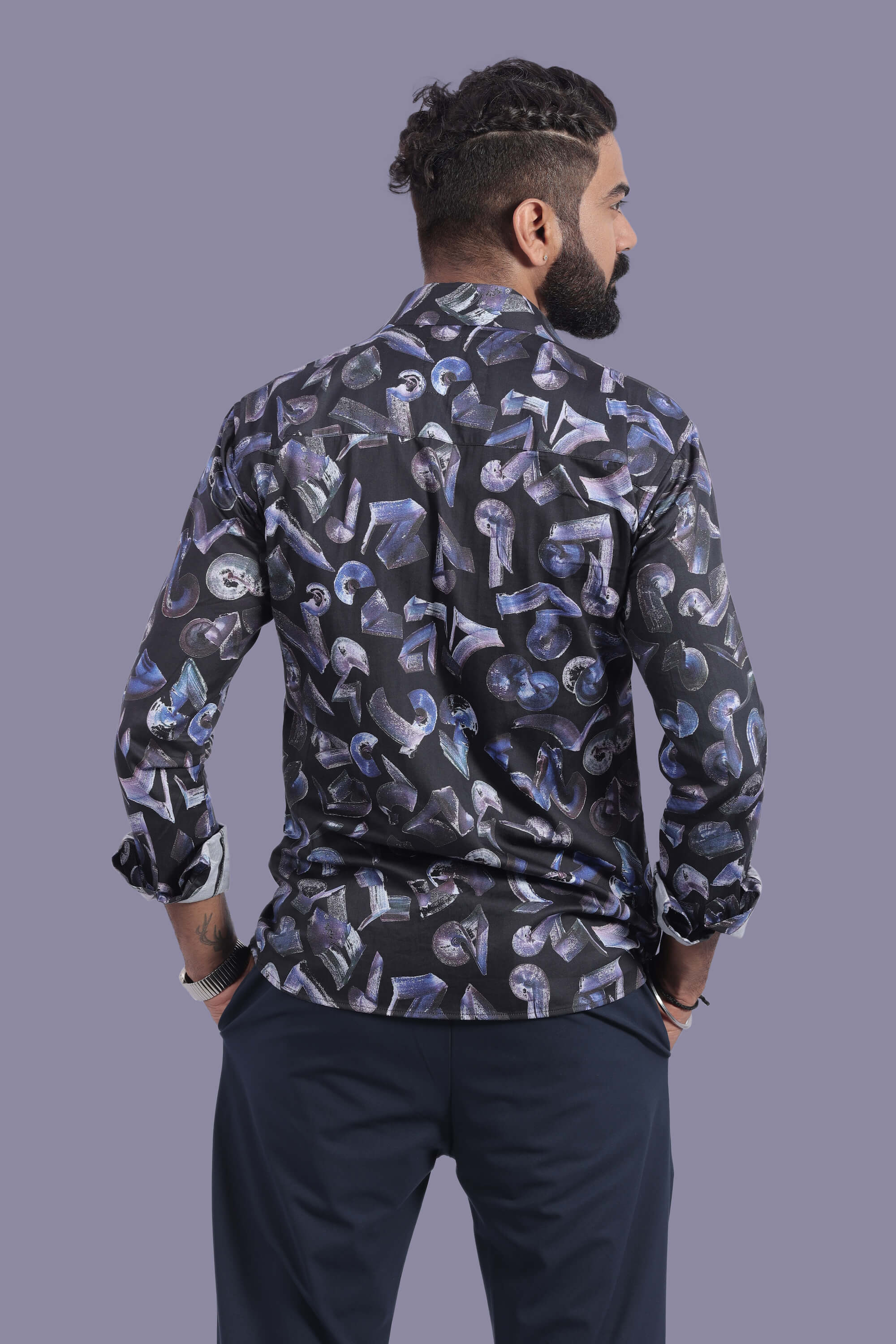 Eternal Design Relax Fit Full Sleeves Shirts